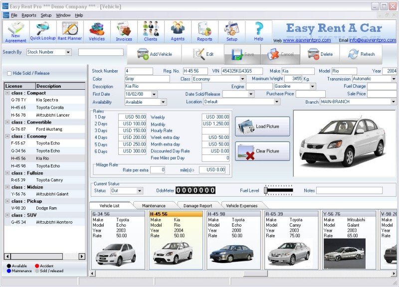 Vehicle Rental Software Solutions